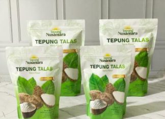Produk Tepung Nusantara Bahan Baku Lokal Berkualitas Tinggi, Diproses Dengan Teknologi Modern